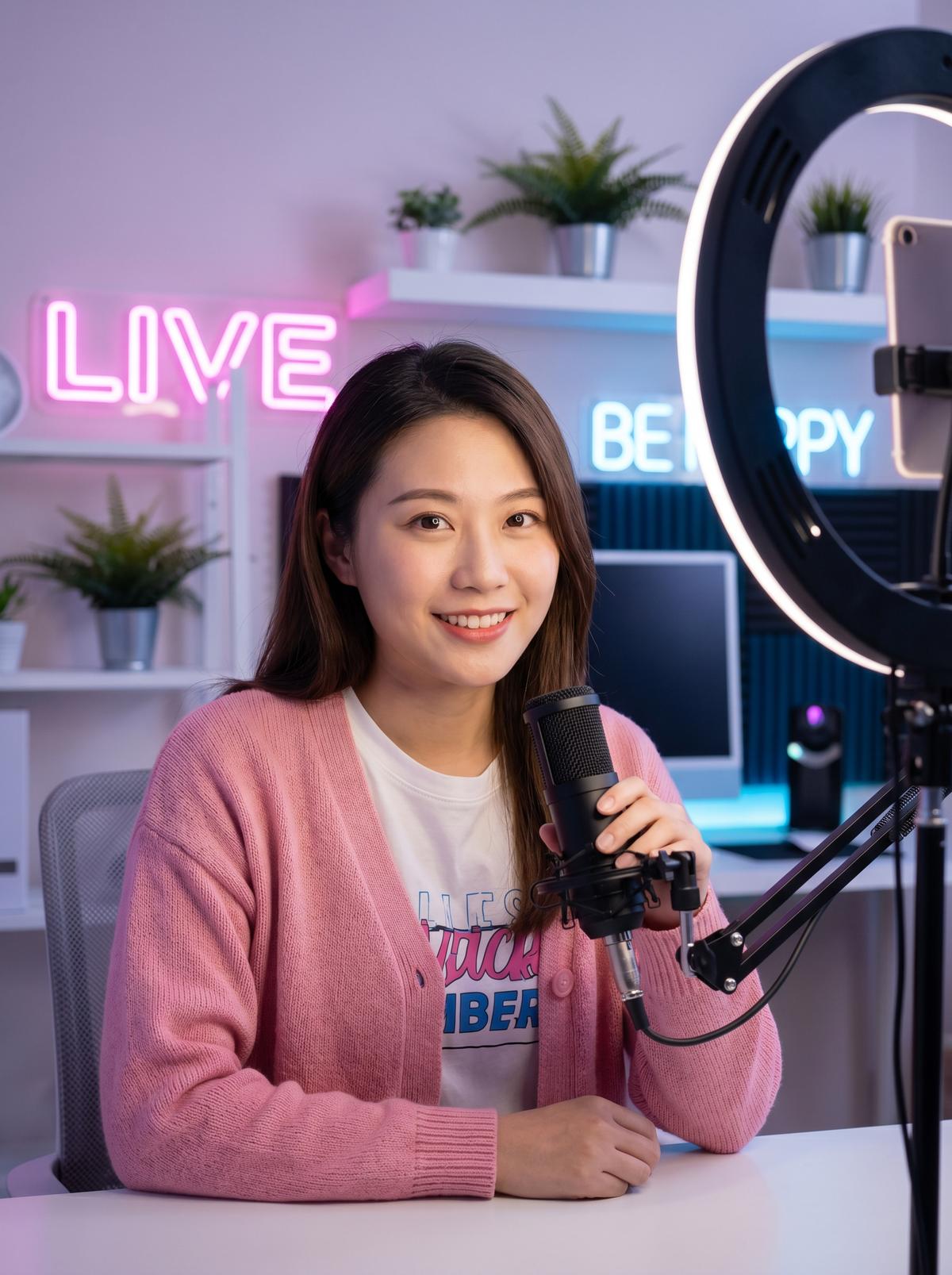 反差眼镜妹美女直播视频